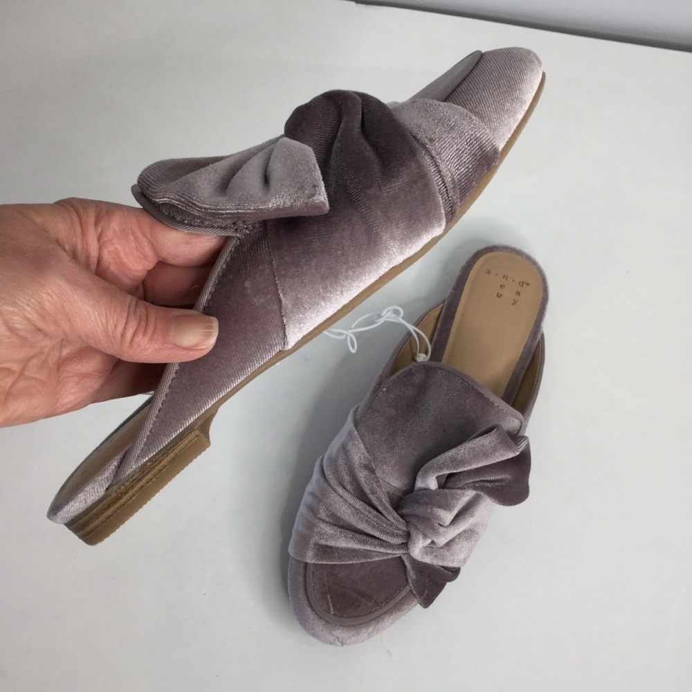 A New Day Holland knot velvet slipper mules - Picture 6 of 8